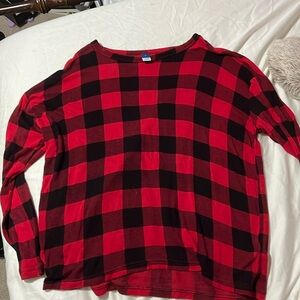 old navy flannel pattern shirt